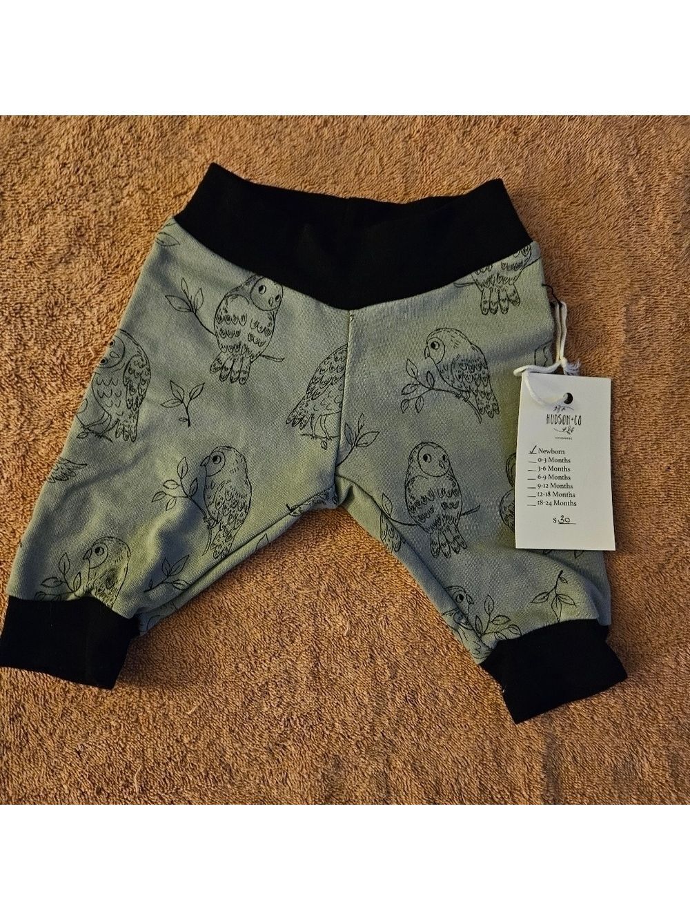 Hudson & Co Newborn Bamboo Blend Pants